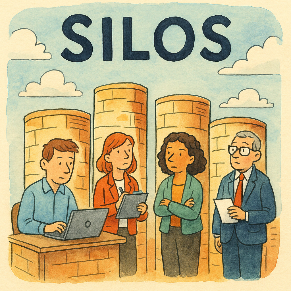 Silos qui coûtent cher : 7 conversations pour remettre tout le monde sur la même carte